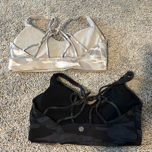Athleta Solace Camo Print Bra’s
